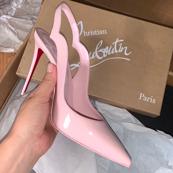 Christian Louboutin Shoes - Christian louboutin hot chick $550 sling back 100 pink and yellow available